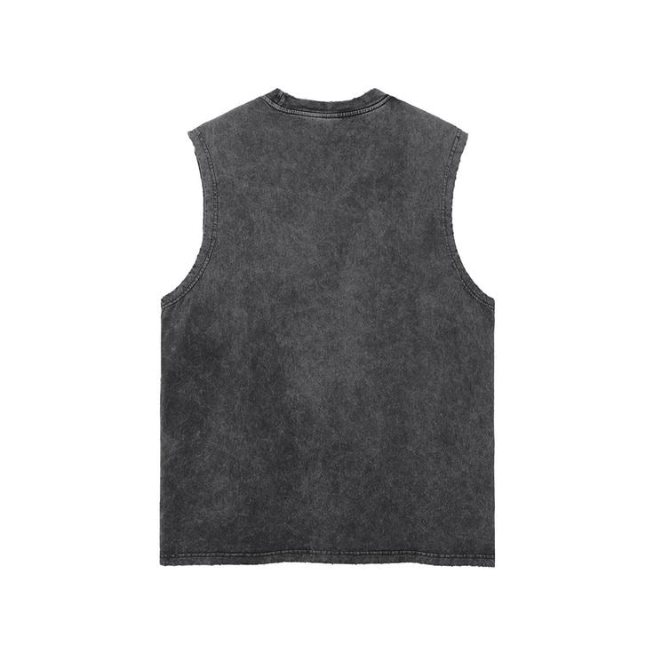 Acid wash tank Streetwear