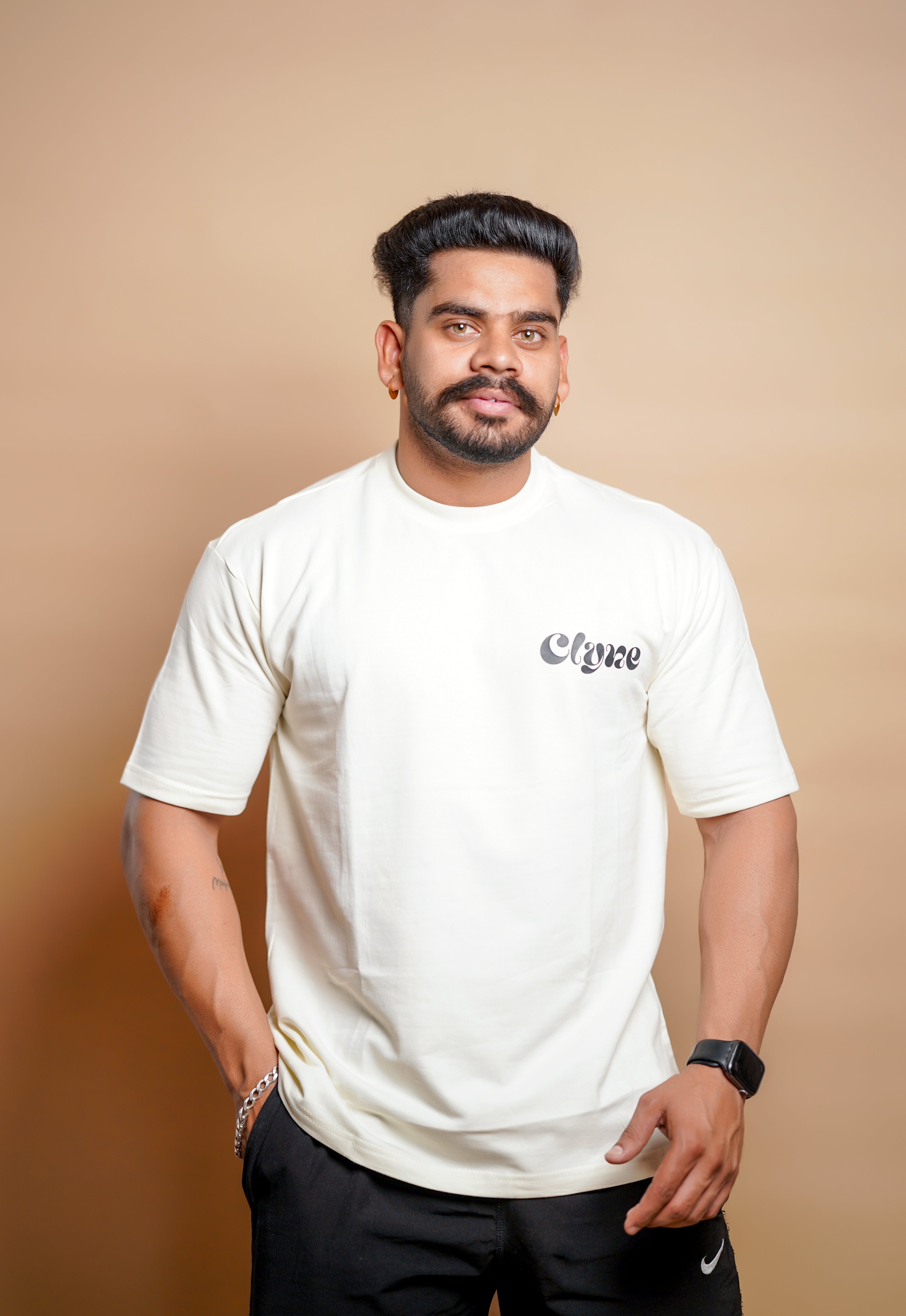 Oversized drop shoulder T-shirt casual & comfy