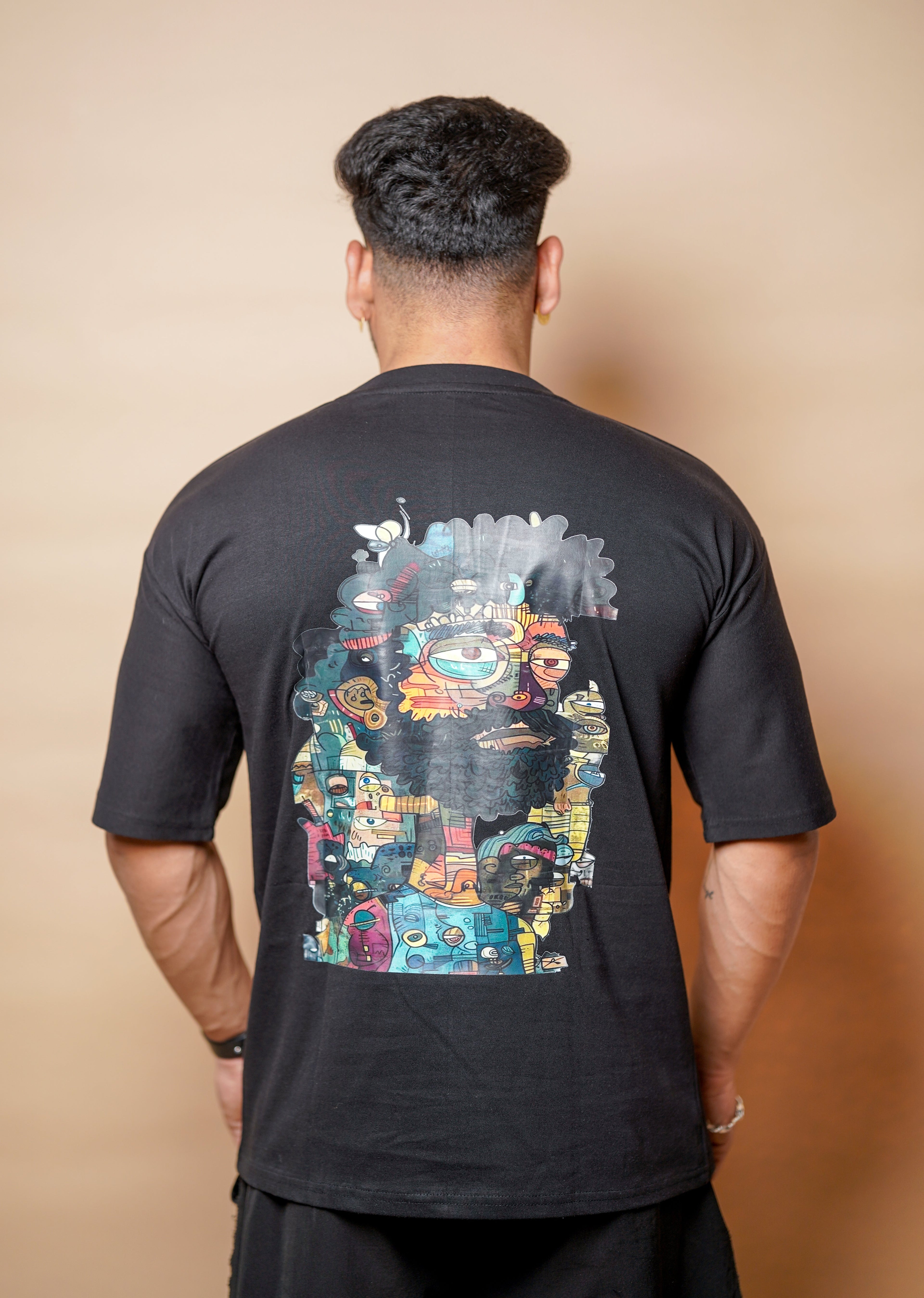 Baggy fit men’s T-shirt minimalist Streetwear Style