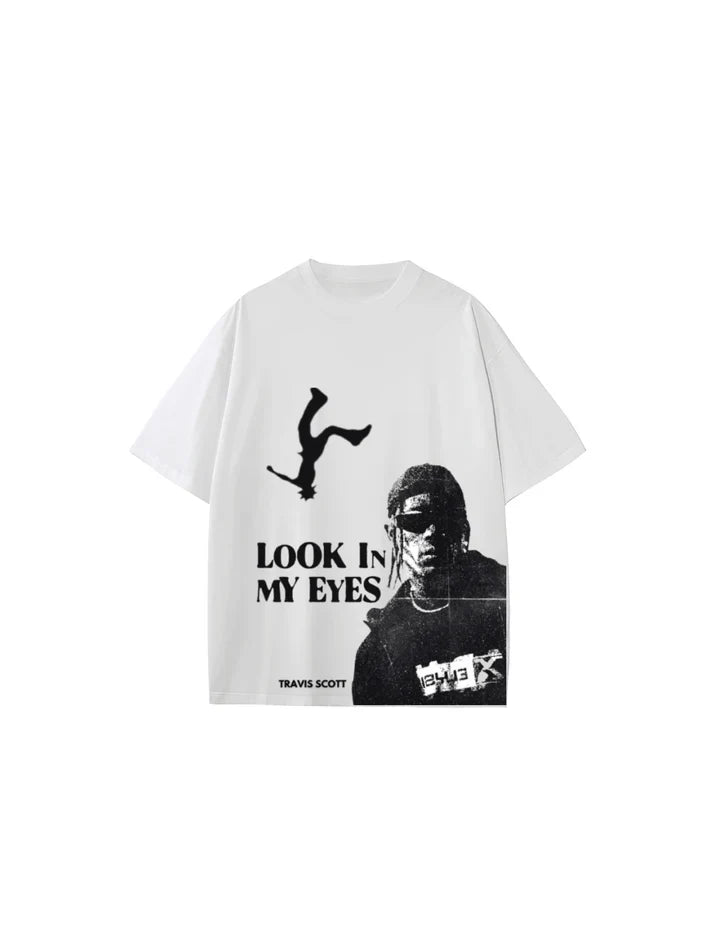 Travis Scott: Look In My Eyes Concert Oversized T-Shirt