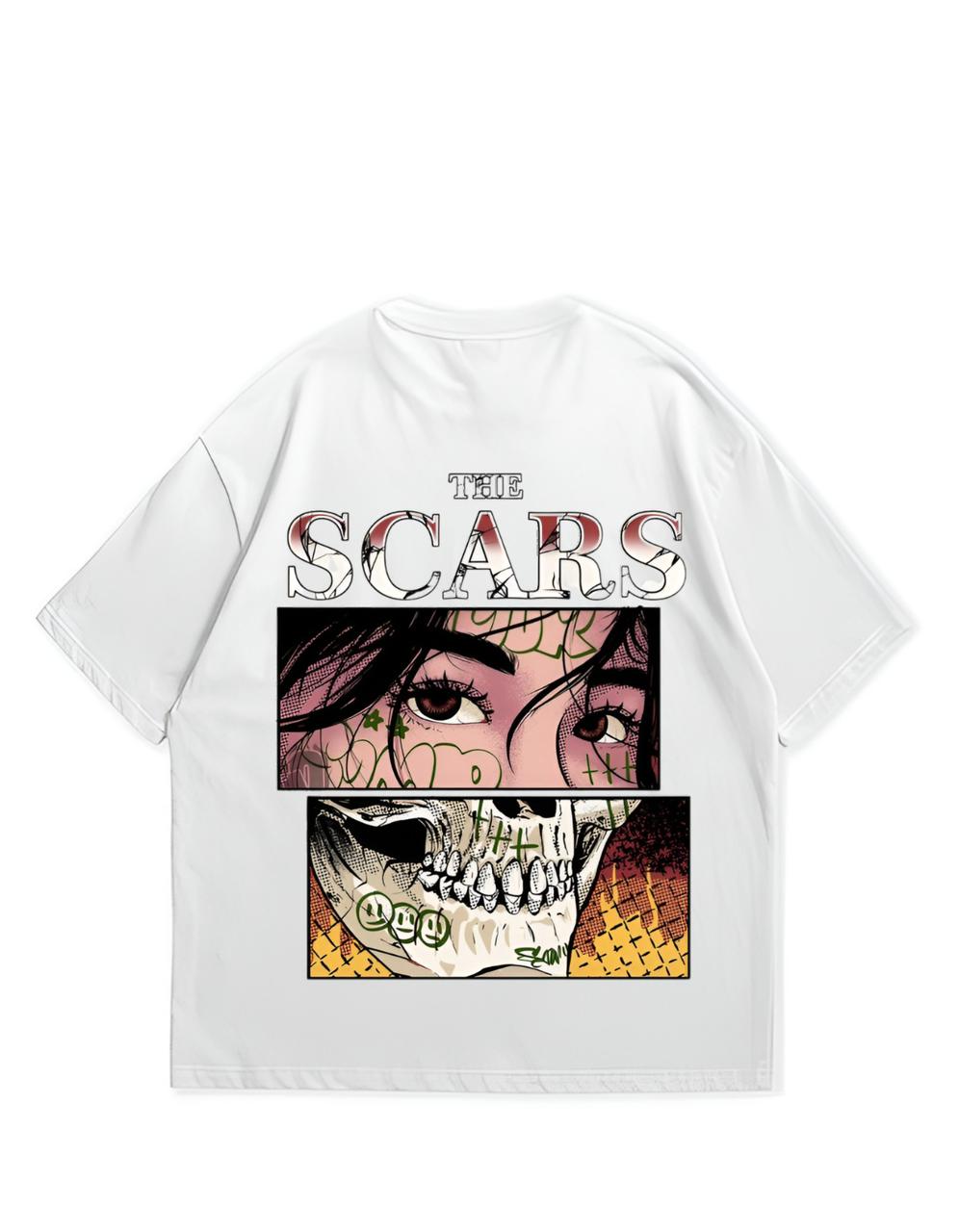 SCARS  oversize t-shirt